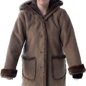 Jones New York Sherpa Style Jacket Size Small